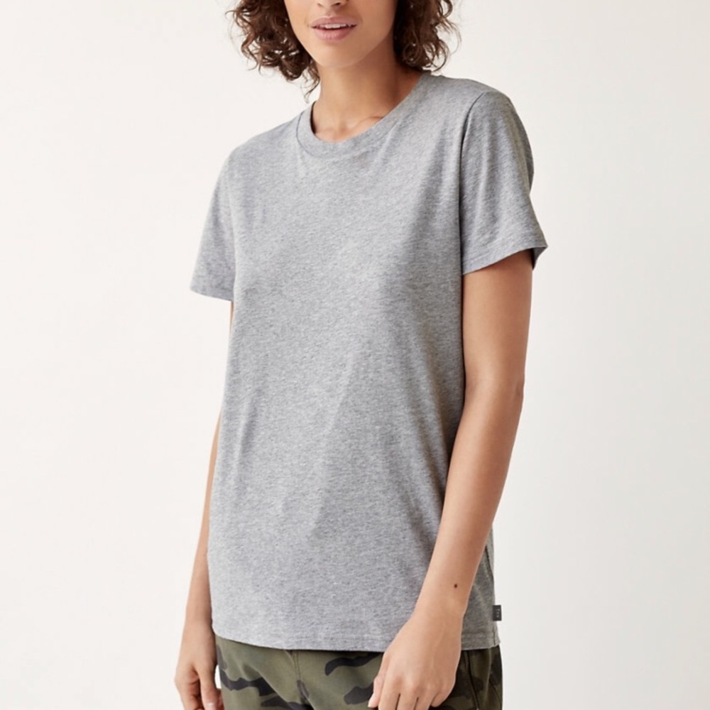 Aritzia TNA The Perfect Tee in Dark Grey